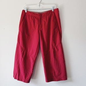 Royal Robbins red capri hiking‎ pants 8